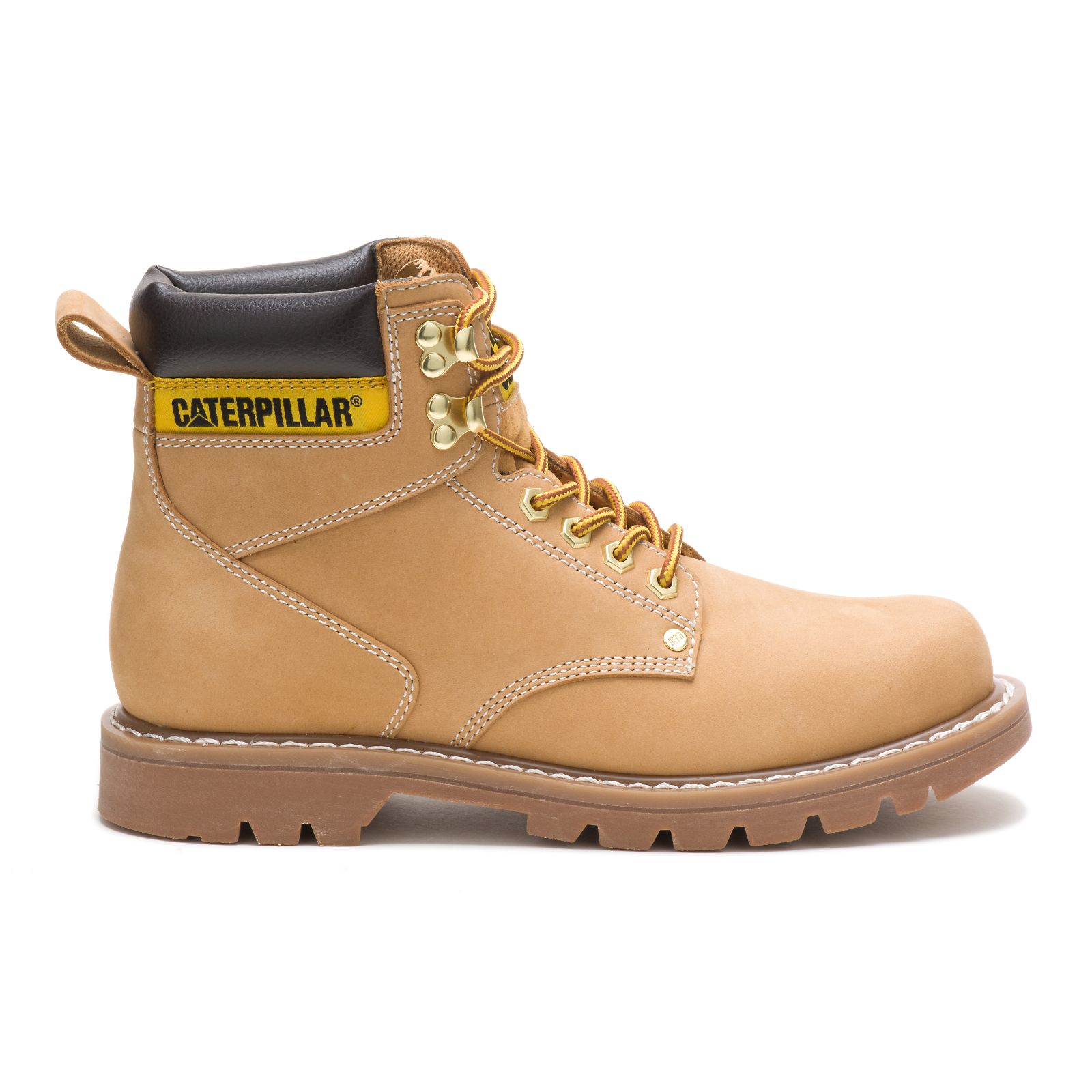 Caterpillar Boots South Africa - Cat Men's Second Shift Work Boots Orange ZY2648730